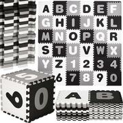 Maty piankowe - Springos Mata piankowa alfabet, cyfry 175x175 cm puzzle dla dzieci pianka EVA FM0019 - miniaturka - grafika 1