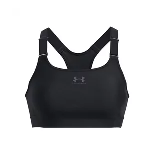 Under Armour Damski biustonosz sportowy Ua Hg High, Czarny / / Jet Gray, XS - Biustonosze - miniaturka - grafika 1