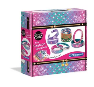 Clementoni Crazy Chic - Szykowne Bransoletki - Zabawki kreatywne - miniaturka - grafika 1