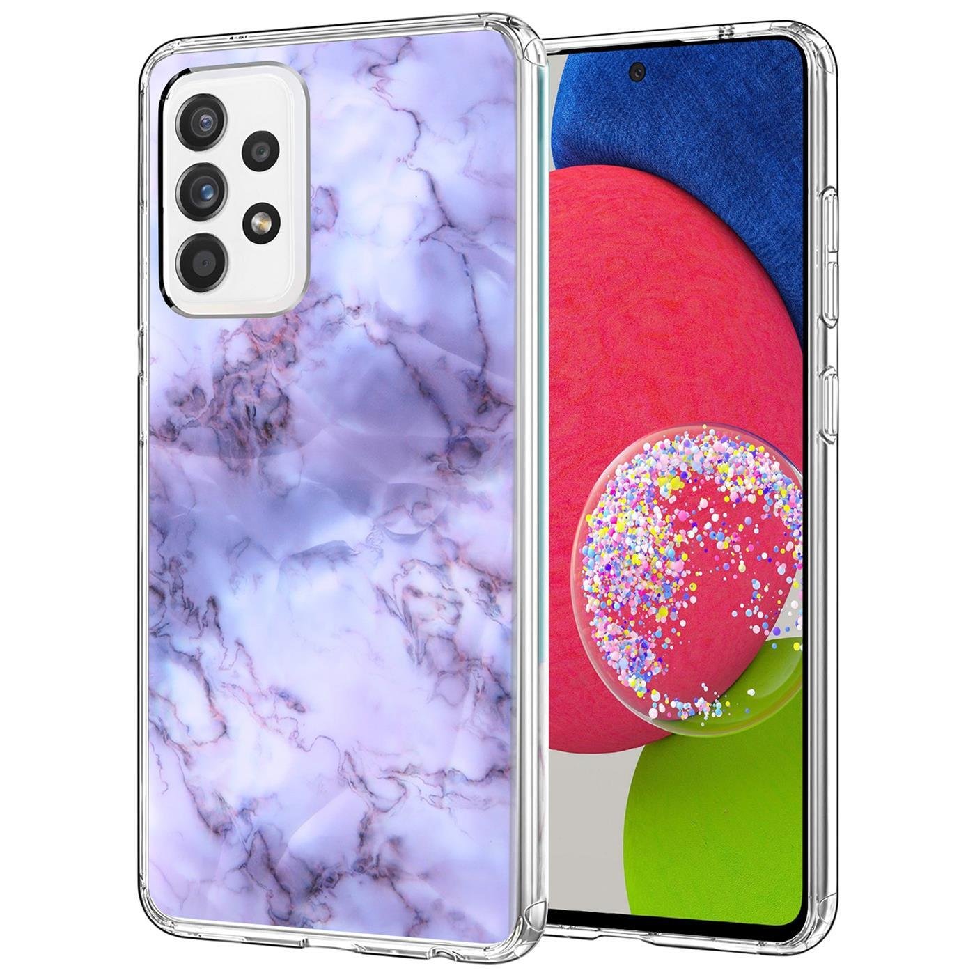 Etui na telefon komórkowy Samsung Galaxy A72 silikonowe etui ochronne z wzorem motywu
