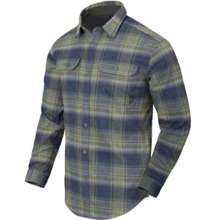 Koszula Helikon Greyman Shirt - Blast Blue Plaid - Koszule męskie - miniaturka - grafika 1
