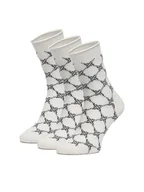 Skarpetki damskie - Nine West Skarpety CEO_BR_NW_Silver_01_Z_AW25 (3 PACK) Czarny - miniaturka - grafika 1