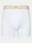 Majtki męskie - Versace Bokserki AU10028 1A10011 Biały - miniaturka - grafika 1