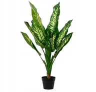 Sztuczne kwiaty - Roślina liściasta w doniczce sztuczna ozdoba 90 cm - miniaturka - grafika 1