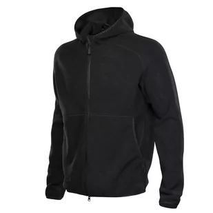 Bluza męska M-Tac z kapturem z mikropolaru czarna L - Bluzy męskie - miniaturka - grafika 1