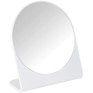 WENKO Lusterko powiększające Marcon stojące 17 cm kolor biały B07NW568GJ - Lusterka do makijażu - miniaturka - grafika 2