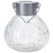 Lampy ogrodowe - LAMPKA DO OGRODU SOLARNA SZKŁO ŻARÓWKA LED 339054 - miniaturka - grafika 1