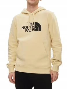Bluza męska THE NORTH FACE NF00AHJY3X4 z kapturem beżowa M - Bluzy męskie - miniaturka - grafika 1