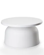 Ławy i stoliki kawowe - Minimalistyczny stolik OTTO2 biały - miniaturka - grafika 1