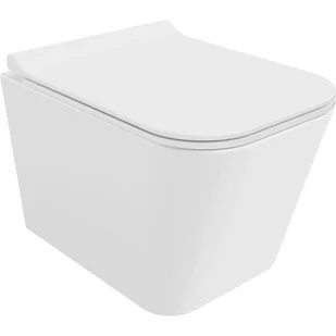 Mexen Teo Miska Wc Rimless Z Deską Wolnoopadającą Slim, Duroplast, Biała - 30850700 - Miski WC - miniaturka - grafika 1