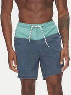 Kąpielówki męskie - Blend Szorty kąpielowe 20718325 Granatowy Regular Fit - miniaturka - grafika 1