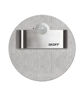 Oprawka RUEDA SHORT LED 2,4W 3000K 230V PIR - stal szlifowana - Oprawy, klosze i abażury - miniaturka - grafika 1