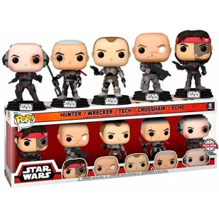 SET 5 POP FIGURES STAR WARS EXCLUSIVE - Figurki dla dzieci - miniaturka - grafika 1