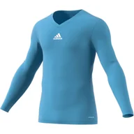 Koszulki sportowe męskie - Koszulka piłkarska męska adidas Team Base Tee - miniaturka - grafika 1