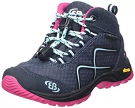 Buty dla dziewczynek - Brütting Guide High Cross buty do biegania, granatowe/różowe/turkusowe, 26 EU - miniaturka - grafika 1
