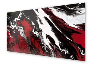 Panel kuchenny HOMEPRINT Czerwony akcent 140x70 cm - Dekoracje domu - miniaturka - grafika 1