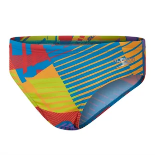 Kąpielówki slipy chłopięce kąpielowe Speedo Allover Digital - Kąpielówki dla chłopców - miniaturka - grafika 1