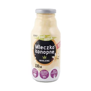 Mleczko konopne waniliowe 330 ml Pro Soya - Soki i napoje niegazowane - miniaturka - grafika 1
