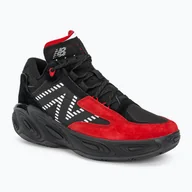 Buty sportowe męskie - Buty do koszykówki New Balance Fresh Foam BB v2 black/red - miniaturka - grafika 1