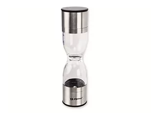 Alpina Młynek do przypraw  młyn solniczo-pieprzowy 22,4 cm srebrny aluminiowy twm_412383 - Młynki do soli i pieprzu - miniaturka - grafika 1