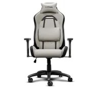 Fotele gamingowe - Trust GXT 723B Ruya do 150kg Tkanina Beżowy - miniaturka - grafika 1