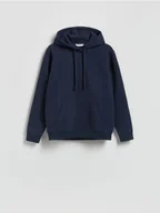 Bluzy męskie - Reserved - Bluza z kapturem - granatowy - miniaturka - grafika 1