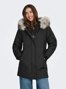 ONLY Parka w kolorze czarnym - Kurtki damskie - miniaturka - grafika 1