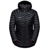 Kurtki i kamizelki sportowe damskie - Kurtka damska Mammut Broad Peak IN Hooded Jacket Women Rozmiar: L / Kolor: czarny - miniaturka - grafika 1