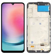 Części serwisowe do telefonów - WYŚWIETLACZ EKRAN LCD DO SAMSUNG A24 4G INCELL RAMKA - miniaturka - grafika 1