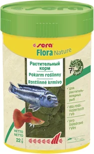 SERA Flora Nature 100ml - pokarm premium (płatki) - Pokarm dla ryb - miniaturka - grafika 1