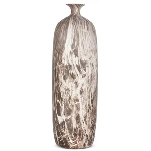 Wazon EUROFIRANY Marika 01 403471 15 x 63 cm Brązowy - Wazony i flakony - miniaturka - grafika 1