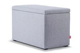 Puf RINA szary, 80x50x45, tkanina - Pufy i podnóżki Puf RINA szary, 80x50x45, tkanina - Pufy i podnóżki - miniaturka - grafika 1