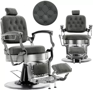 Fotel fryzjerski barberski hydrauliczny do salonu fryzjerskiego barber shop Lesos Barberking - Fotele fryzjerskie - miniaturka - grafika 1