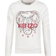 Bluzy dla dziewczynek - KENZO KIDS Bluza | Regular Fit - miniaturka - grafika 1