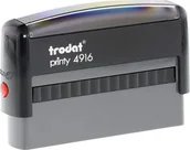 Pieczątki - Trodat PIECZĄTKA TRODAT PRINTY 4916 WKŁAD CZARNY CZARNA - miniaturka - grafika 1