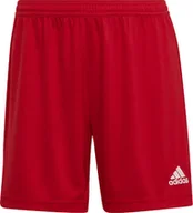 Spodnie sportowe damskie - Spodenki krótkie treningowe damskie adidas Entrada 22 czerwone HI0002 2XL - miniaturka - grafika 1