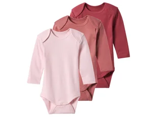 Lupilu Body niemowlęce z biobawełny 3 sztuki Czerwony/różowy 86/92 - Body dla niemowląt Lupilu Body niemowlęce z biobawełny 3 sztuki Czerwony/różowy 86/92 - Body dla niemowląt - miniaturka - grafika 1