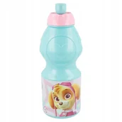 Kubki dla dzieci - Plastikowy bidon butelka Psi Patrol 400ml girl - miniaturka - grafika 1