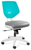 Fotele i krzesła biurowe - Krzesło specjalistyczne, medyczne, Kaden Low, szary, zielony - miniaturka - grafika 1