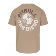 Odzież taktyczna i umundurowanie - PITBULL KOSZULKA Light Weight 170 Basic Dog SD '25 - Sand Savana - miniaturka - grafika 1