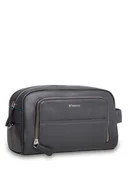 Kosmetyczki, organizery i kuferki - Kosmetyczka Valentini Piemonte 408 szara - miniaturka - grafika 1