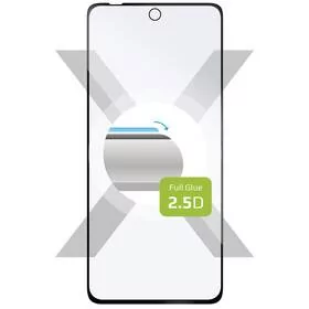 Fixed Szkło ochronne Full-Cover na Motorola Moto G72 FIXGFA-1021-BK Czarne - Szkła hartowane na telefon - miniaturka - grafika 1