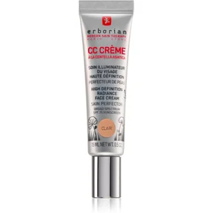 Erborian Erborian CC Cream Centella Asiatica krem rozjaśnijący nadający jednolity ton skórze SPF 25 małe opakowanie odcień Clair 15 ml - Kremy do twarzy - miniaturka - grafika 1