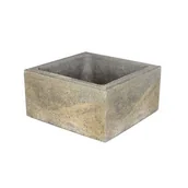 Akcesoria do ogrodzeń - Bloczek słupkowo-murkowy JONIEC® - BICO40 Piryt 40,3 x 40,3 x 20 cm - miniaturka - grafika 1