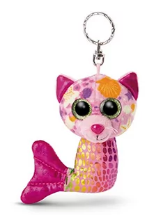 NICI NICI 46821 oryginalny -Glubschis breloczek do kluczy syrenka kot Aqua-Marie 11 cm pluszowy wisiorek z kółkiem na klucze, breloczek do kluczy z materiału 46821 - Breloki - miniaturka - grafika 1