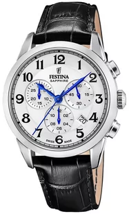 Zegarek Zegarek Festina F20041-1 Sport Chrono - Zegarki męskie - miniaturka - grafika 1