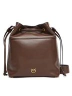 Torebki damskie - PINKO Torebka Secchiello Classic Al 25-26 PLTT 104305 A0QO Brązowy - miniaturka - grafika 1