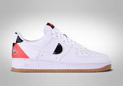 Koszykówka - Nike Air Force 1 Low '07 Nba White Crimson Gum - miniaturka - grafika 1