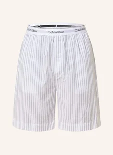 Calvin Klein Szorty Od Piżamy weiss - Spodenki damskie - miniaturka - grafika 1