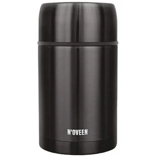 Termos obiadowy NOVEEN TB955 Black Transparent 800 ml - Akcesoria do oczyszczaczy i nawilżaczy powietrza - miniaturka - grafika 1
